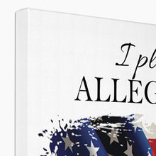 Load image into Gallery viewer, Pledge of Allegiance Canvas
