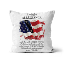 Load image into Gallery viewer, Pledge of Allegiance Cushion