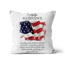 Load image into Gallery viewer, Pledge of Allegiance Cushion
