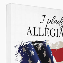 Load image into Gallery viewer, Pledge of Allegiance Eco Canvas