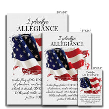 Load image into Gallery viewer, Pledge of Allegiance Eco Canvas
